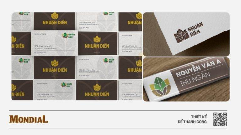 Bộ nhận diện thương hiệu Nhuận Điền
