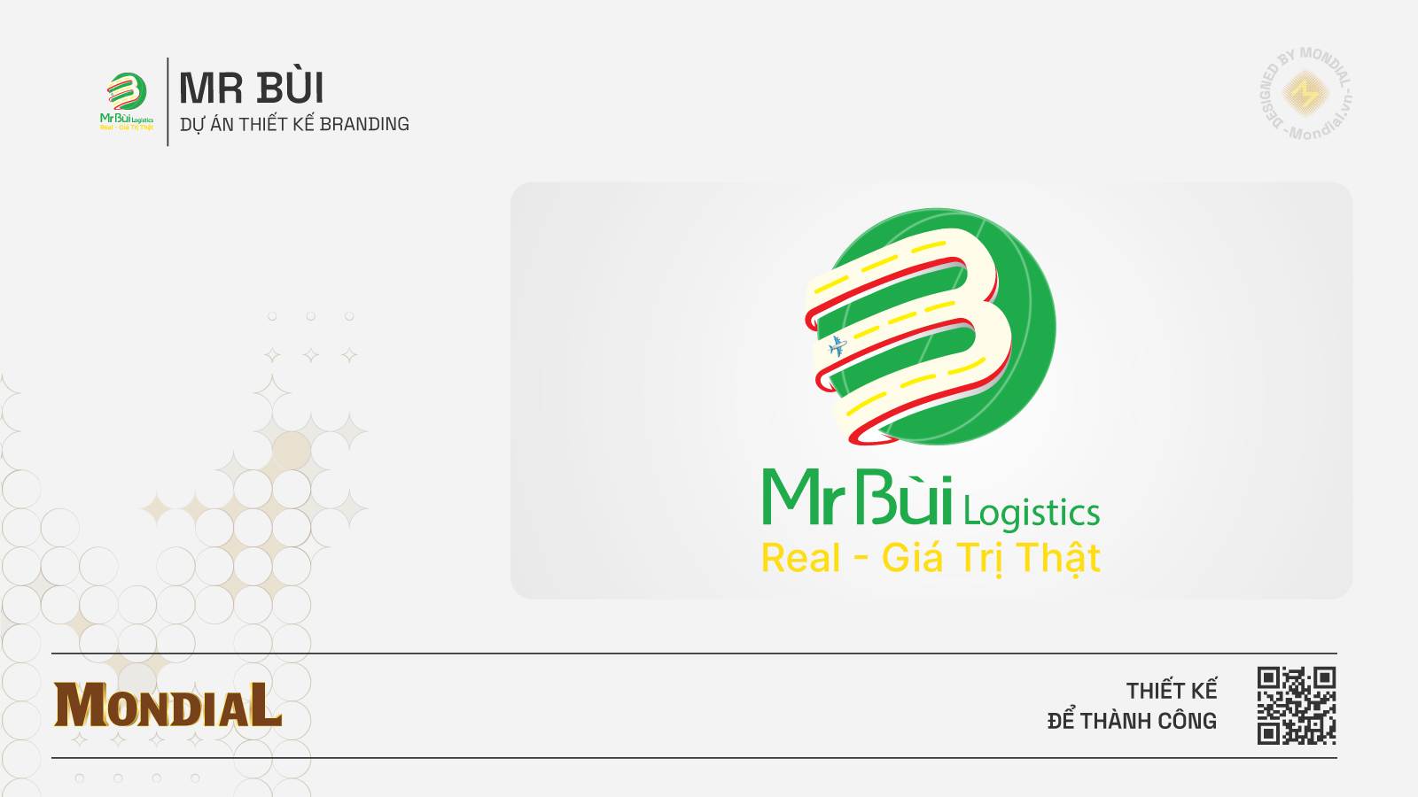 Logo thương hiệu mr Bùi Logistic