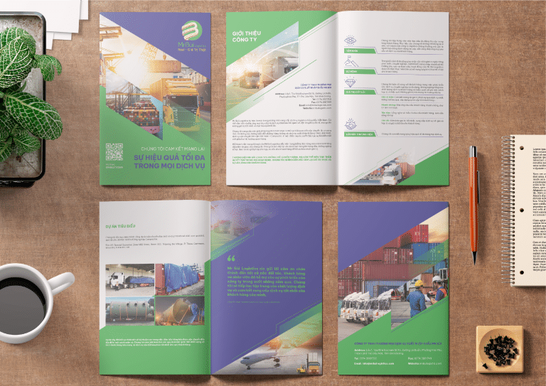 thương hiêu logo logistic mr bùi
