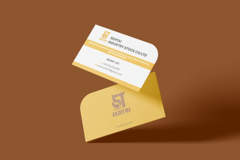 thiết kế logo sentai industry